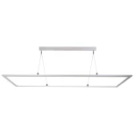 Deko Light 342220 LED Panel transparent, eckig, 50 W, 3000/4000 K, Silber viseća svjetiljka  Energetska učinkovitost 2021: E (A - G) LED LED fiksno ugrađena 53 W bijela