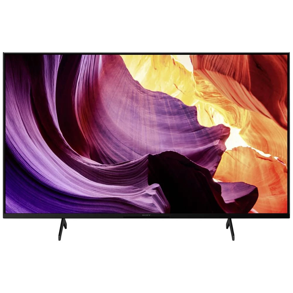 Sony KD50X80K LED-TV 126 cm 50 palac Energetska učinkovitost 2021 G (A - G) DVB-T2, dvb-c, dvb-s2, UHD, Smart TV, WLAN, pvr ready, ci+ crna slika