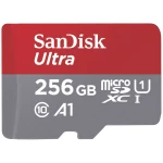 SanDisk microSDXC Ultra 256GB (A1/UHS-I/Cl.10/150MB/s) + Adapter ''Mobile'' microsdxc kartica 256 GB A1 Application Performance Class, UHS-Class 1