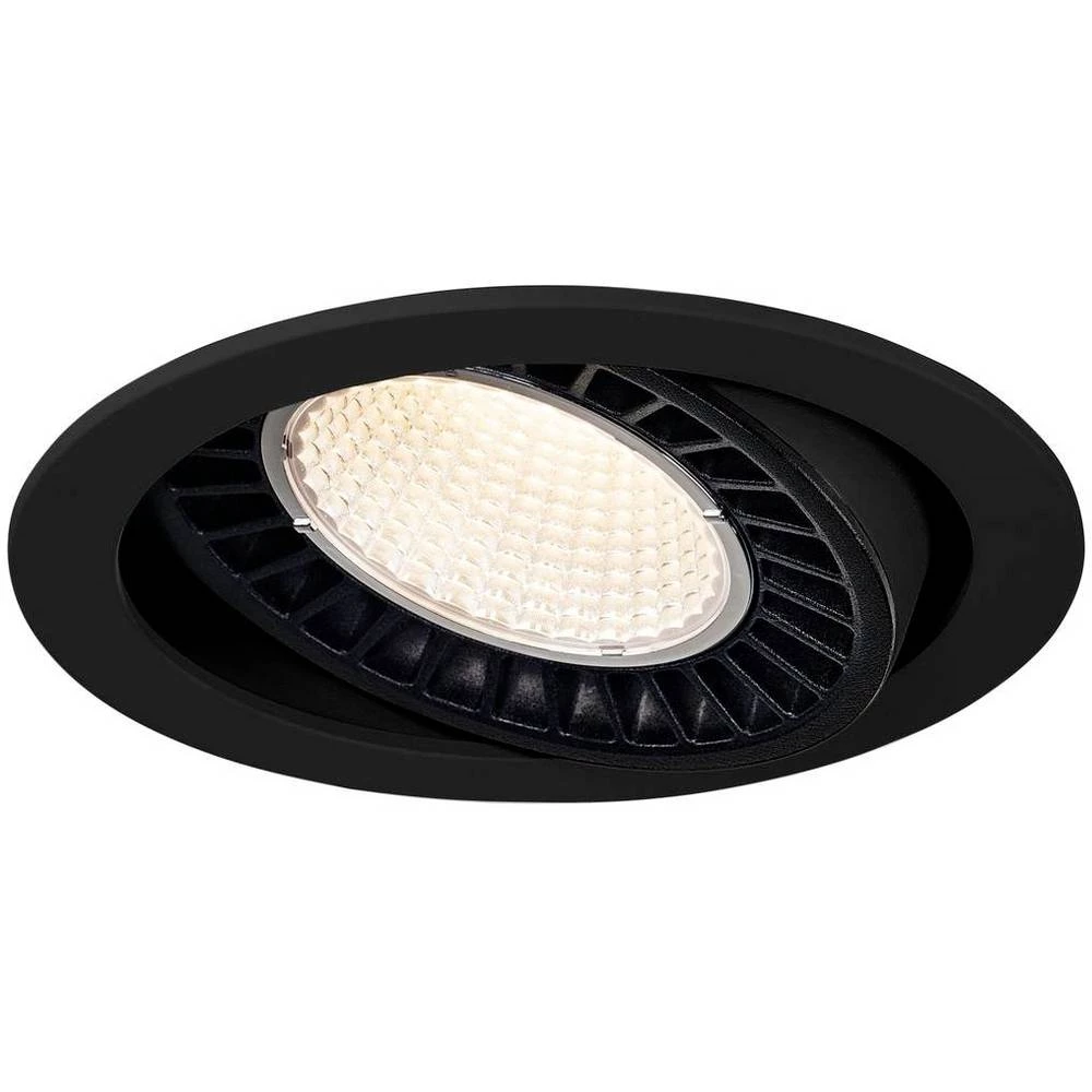 SLV 1003301 stropni ugradni prsten 36 W toplo-bijela crna slika