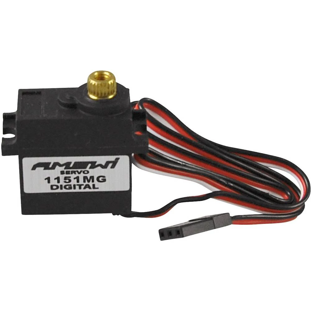 Amewi Mini servo 1151MG Digitalni servo Materijal prigona: Metal Sustav utičnica: JR slika