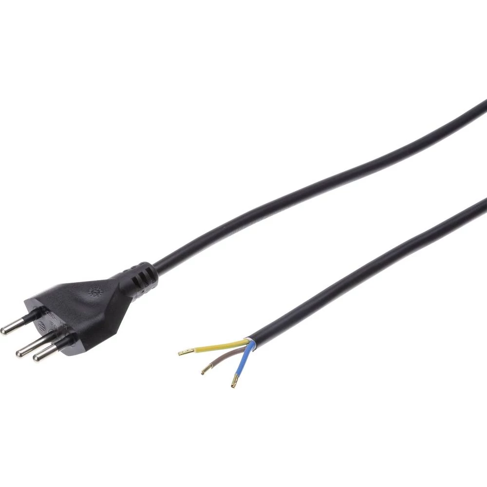 Max Hauri 114324 struja kabel za napajanje  crna 2.00 m slika