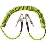 Gifas Električni spiralni kabel za uzemljenje 1x10qmm zeleno-žuti 41100POTIFLEX/EZ/KS Gifas Electric 249154 struja priključni kabel  zelena, žuta 0.6 m