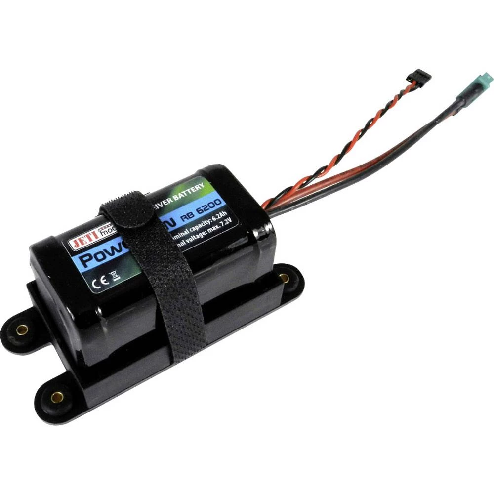 Jeti liion akumulatorski paket za modele 7.2 V 6200 mAh softcase mpx utičnica, jr priključnica slika