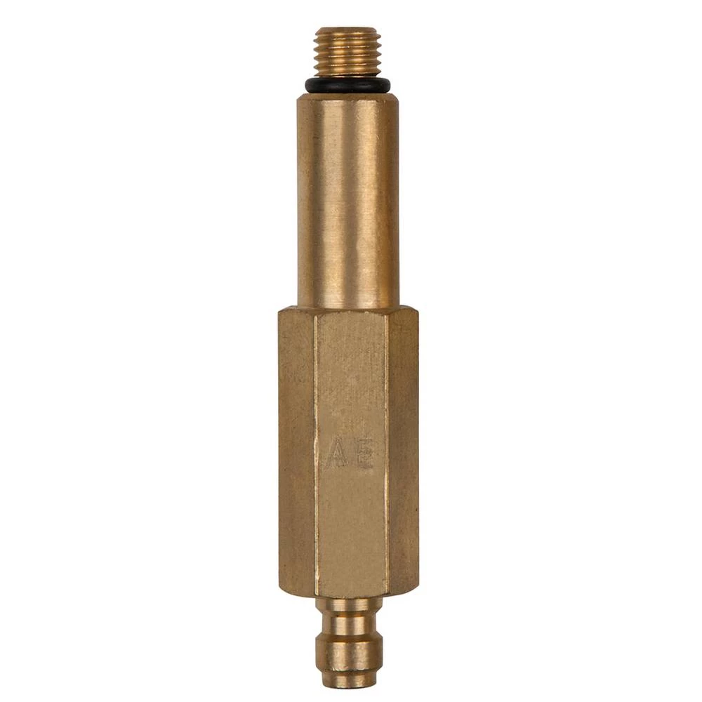 KS Tools 150.2345 Adapter (dugi) M8x1.0 vanjski navoj i 1/4" priključak za crijevo s brtvenim prstenom slika
