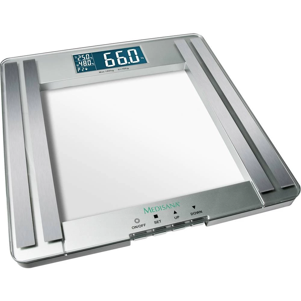 Medisana PSM Analitička vaga Opseg mjerenja (kg)=150 kg Plemeniti čelik slika