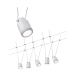 Kompletni sustav na užetu LED fiksno ugrađena 20 W LED Paulmann TunLED 3980 Krom (mat) boja, Bijela