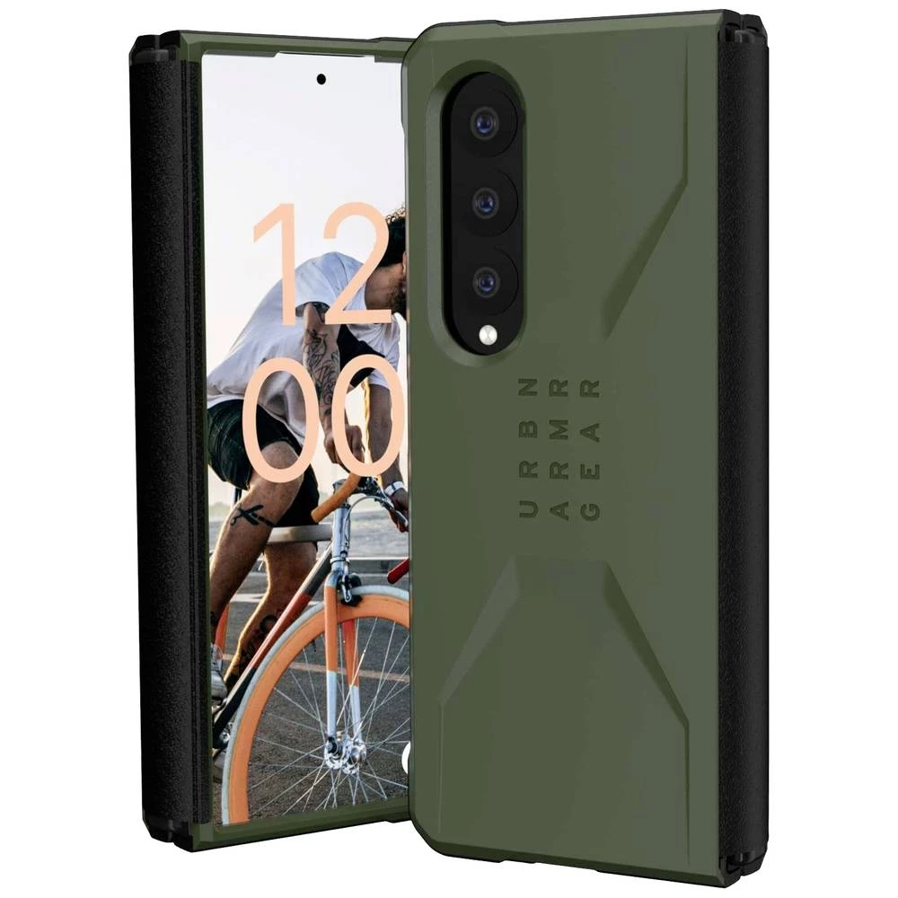 Urban Armor Gear Civilian vanjska torbica za mobilni telefon Samsung Galaxy Z Fold4 maslinasta slika