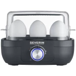 Severin EK 3166 kuhalo za jaja bez BPA, s mjernom šalicom, s bušilom jaja crna