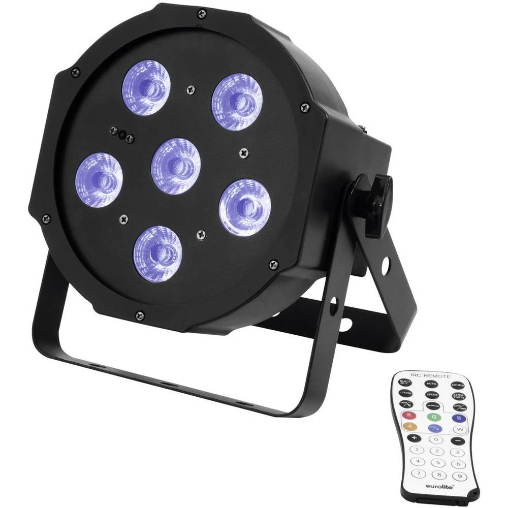 DMX LED farovi Eurolite Broj LED:6 3 W slika