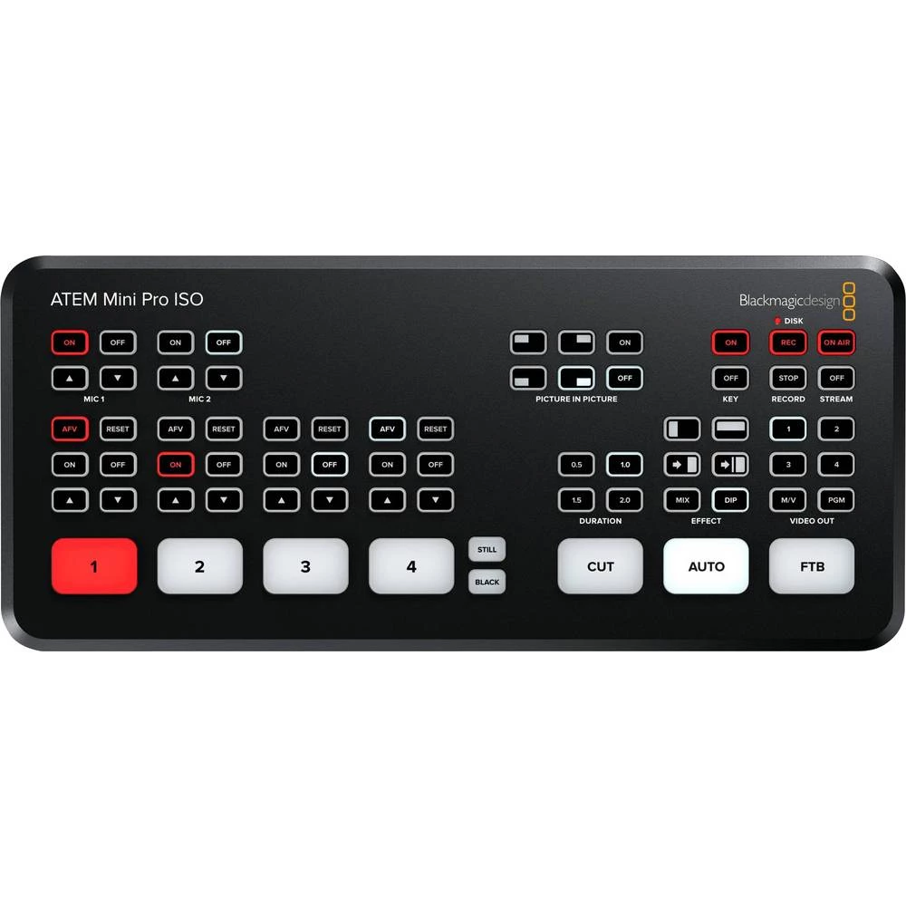 Blackmagic Design ATEM mini Pro ISO BM-SWATEMMINIBPRISO video studio slika