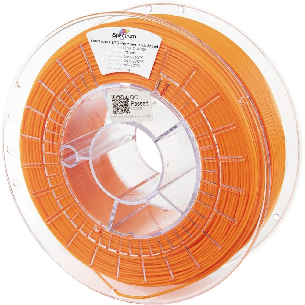 Spectrum Filaments 81542 PETG Premium High Speed 3D pisač filament PETG filament velike brzine, kemijski otporan 1.75 mm slika