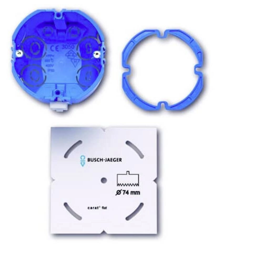 Busch-Jaeger 1-struki oprema pribor za montažu komplet Axcent plava boja 2CKA001740A0072 slika