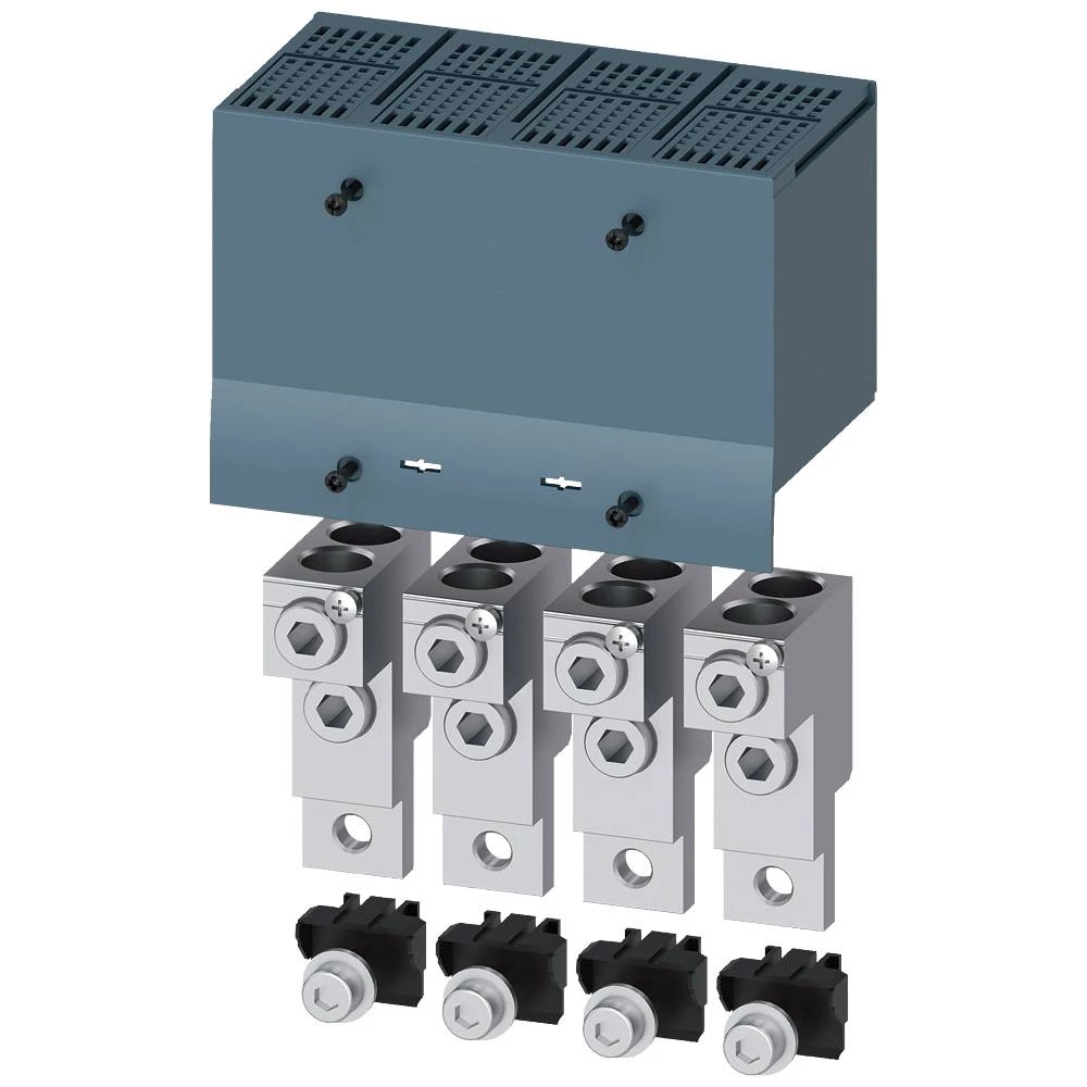 Stezaljka okruglog vodiča 2 kabela Naponska slavina pomoćnog vodiča 4 komada za 3VA5... Siemens 3VA9234-0JC22 #####Rundleiteranschlussklemme 1 St. slika