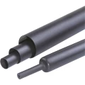 Hongshang HRA3 22/6 Skupljajuća cijev s ljepilomi Crna 22 mm Stopa skupljanja:3:1 1.22 m slika