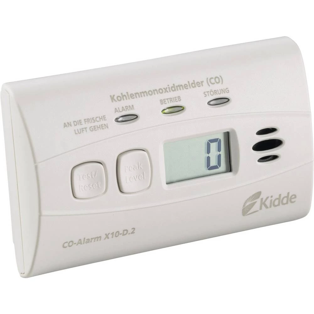 Kidde 25180202.0000 Detektor ugljičnog monoksida uklj. 10-godišnja baterija baterijski pogon Detekcija Ugljikov monoksid slika
