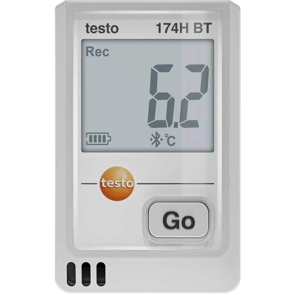 testo 0572 1743 01 174 H  BT uređaj za pohranu podataka temperature, uređaj za pohranu podataka vlage Mjerena veličina t slika