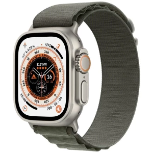 Apple Watch Ultra GPS + Cellular, kućište od 49 mm od titana sa zelenom alpskom petljom - veliko Apple Watch Ultra (1. Generation) Apple Watch  49 mm l zelena slika