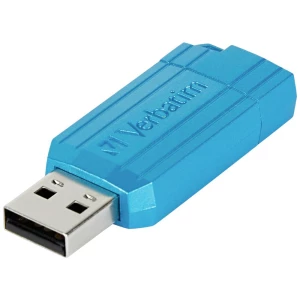 Verbatim USB DRIVE 2.0 PINSTRIPE USB stick 64 GB plava boja 49961 USB 2.0 slika
