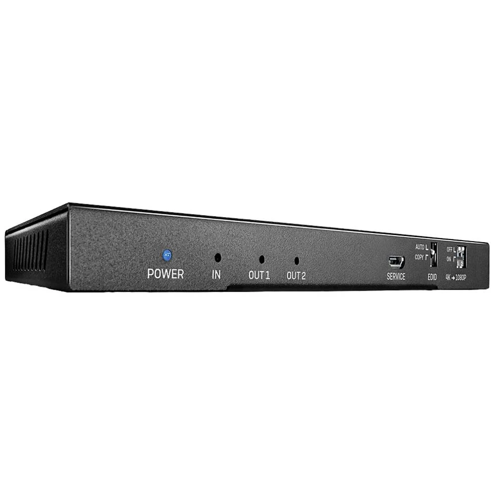 LINDY 38230 2 ulaza HDMI razdjelnik  4096 x 2160 piksel crna slika