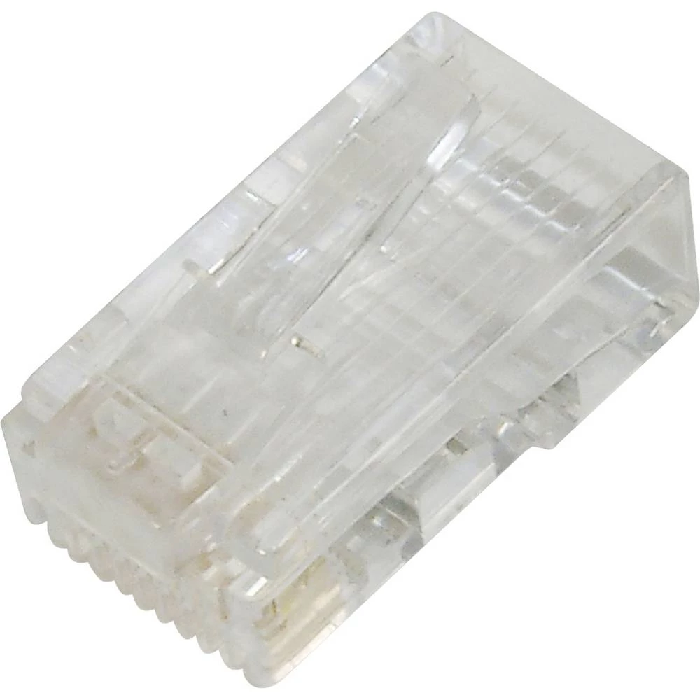 Digitus DN-219602 DIGITUS CAT 6 modularni konektori za okrugle kabele, neoklopljeni, 100 kom. DN-219602 RJ45 utikač Broj slika