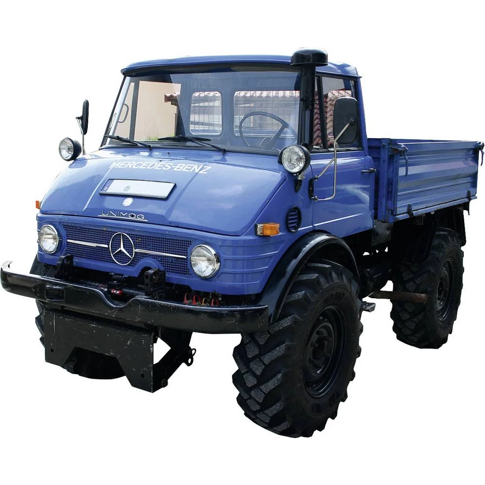 1:18 model teretnog vozila Schuco Unimog 406, blau slika