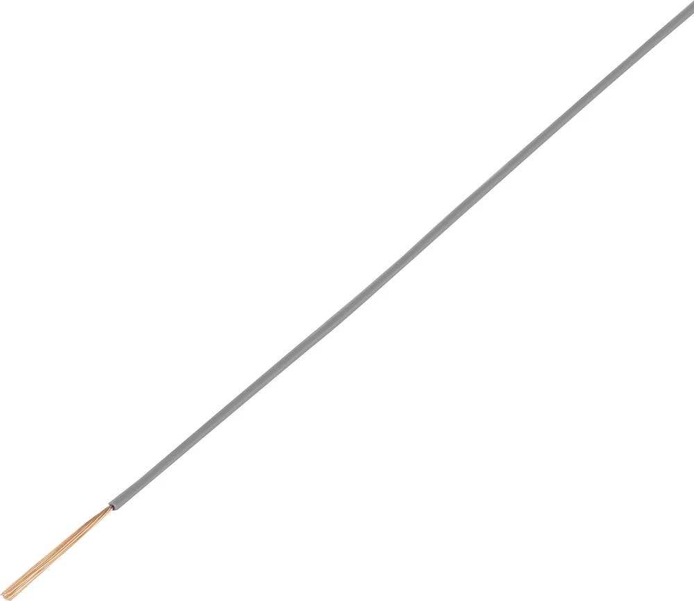 Automobilski kabel FLRY-A 1 x 0.35 mm sive boje TRU COMPONENTS 1568634 50 m slika