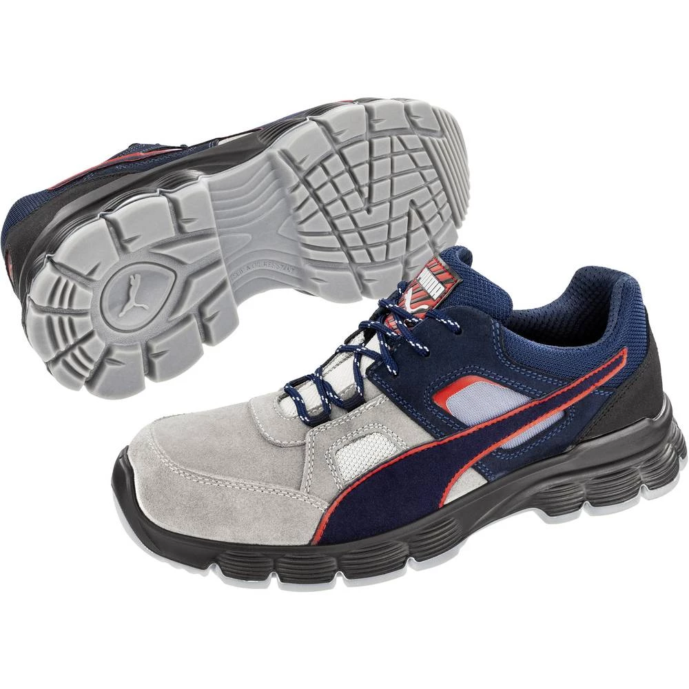 ESD zaštitne cipele S1P Veličina: 45 Bež boja, Plava boja PUMA Safety Aerospace Low ESD SRC 640661-45 1 pair slika