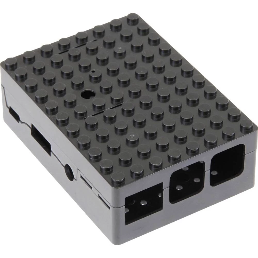 Raspberry Pi kućište Crna Raspberry Pi® 2 B, Raspberry Pi® 3 B, Raspberry Pi® B+