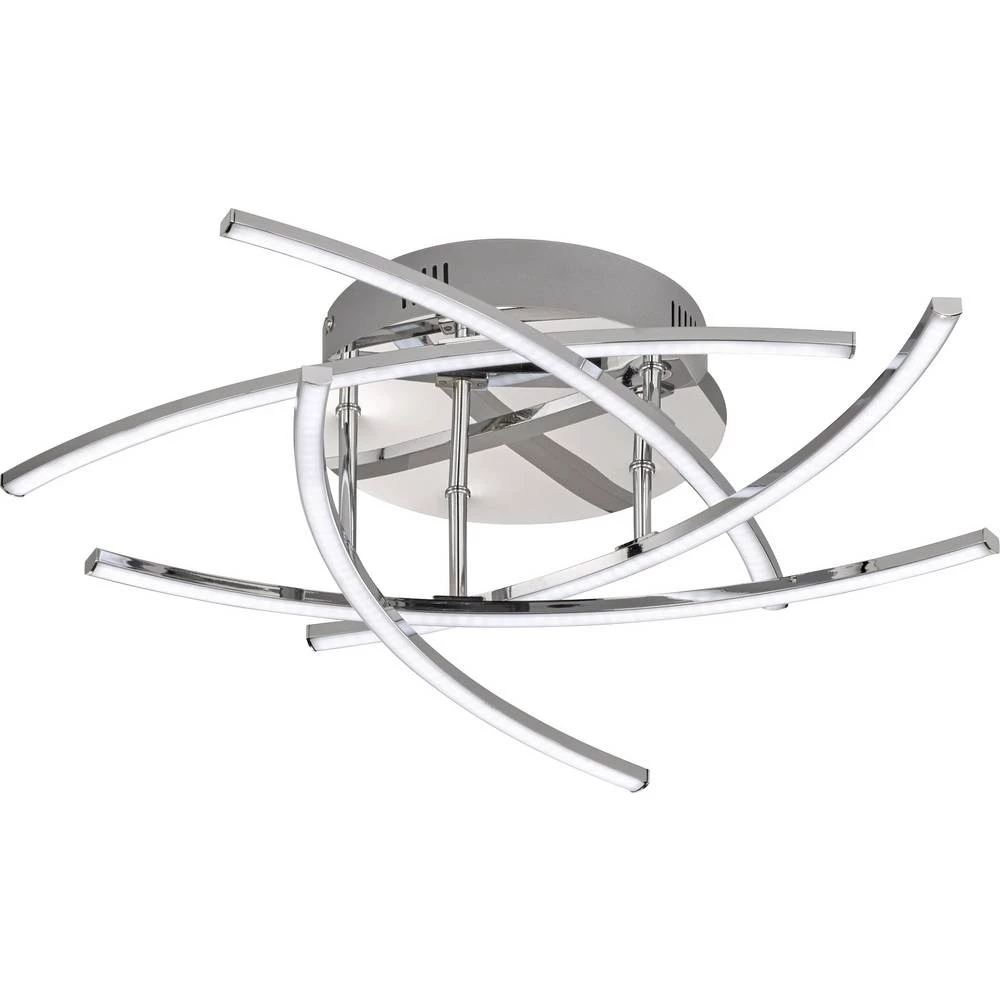 Fischer & Honsel Cross TW 20108 LED stropna svjetiljka krom boja 20 W toplo bijela, slika