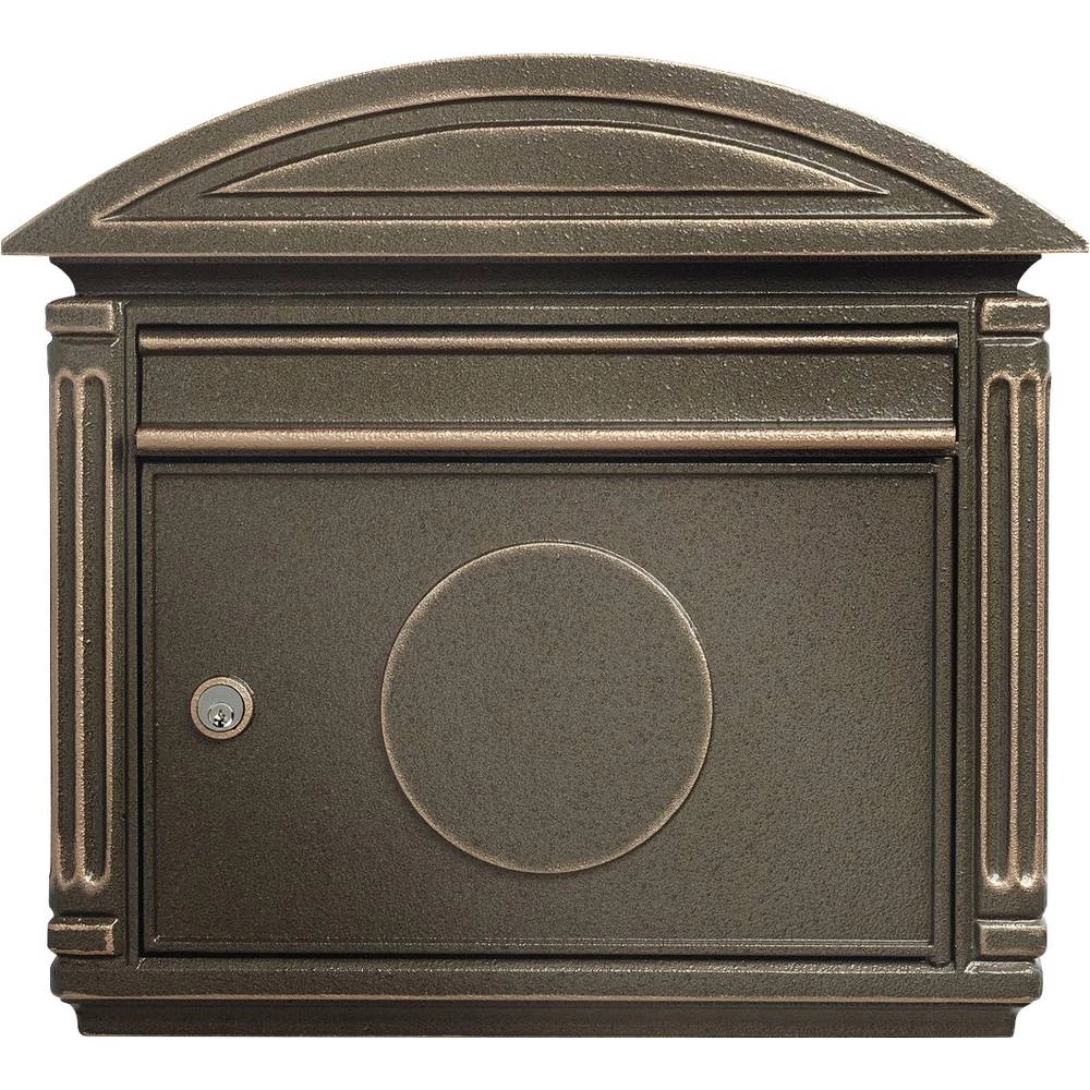 Burg Wächter VENEZIA 1899 BC poštanski sandučić lijevani aluminij brončana boja zaključavanje s ključem slika