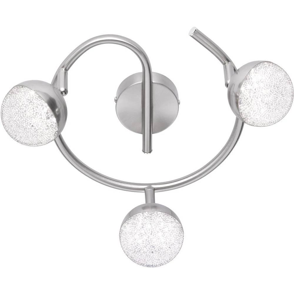 LED stropni reflektor 13.50 W Toplo-bijela ACTION SANAN 925903646000 Nikal (mat) slika