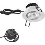 EVN  PC650N61402 LED ugradna svjetiljka   6 W toplo bijela aluminij boja
