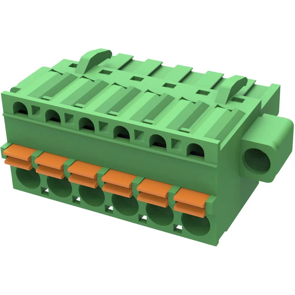 Degson Kućište kabelskog utiča Ukupan broj polova 2 Raster: 5.08 mm 2EDGKDFM-5.08-02P-14-00A(H) 560 ST slika