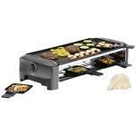 Princess Raclette i Teppanyaki Grill, za 8 osoba, 1200 W, 162840 Princess 162840 Raclette 8 posuda crna