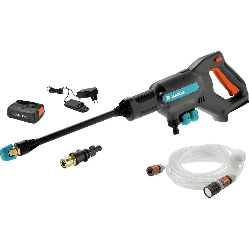 GARDENA AquaClean 24/18V Ready-To-Use Set - Aktion ručni čistač srednjeg pritiska 24 bar slika