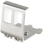VALUE adapter za DIN tračnicu, prazan, za 2 ključa Value 21.99.3009 pribor za montažu   srebrna