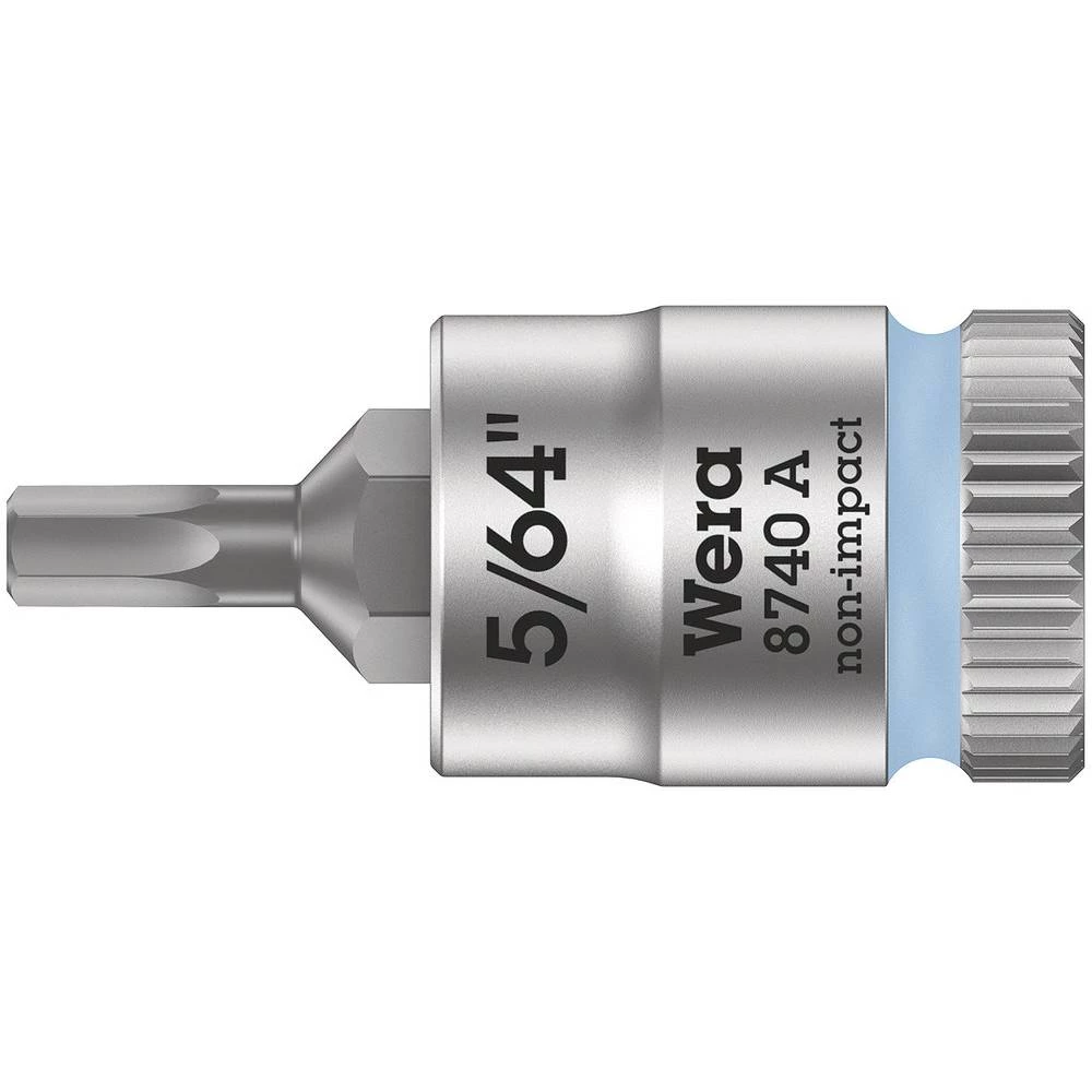 Unutarnji šesterokutni Bit za nasadni ključ 5/64 1/4 (6.3 mm) Wera 8740 A 05003380001 slika