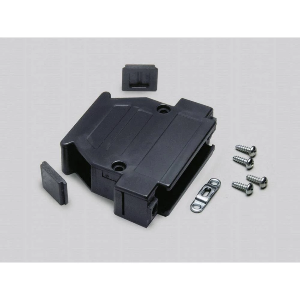 D-SUB kućište Broj polova: 15, 26 Umjetna masa ojačana staklenim vlaknima, otporna na udare Crna BKL Electronic 1 ST slika