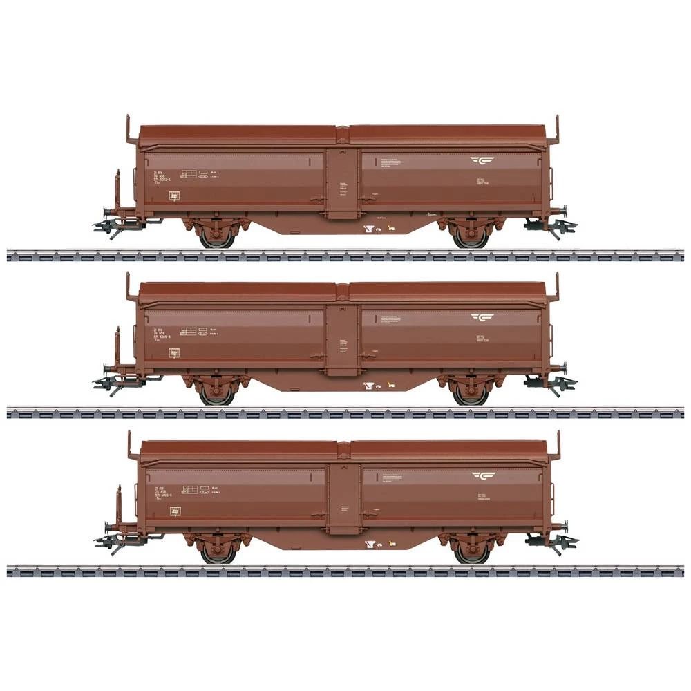 Märklin 47302 H0 set od 3 vagona s šiberom. Tbis NSB slika