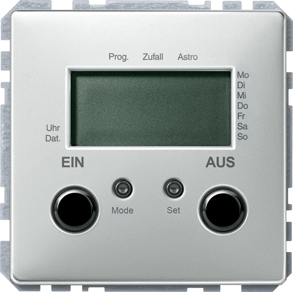 Podžbukni vremenski prekidač Digitalno Merten 584046 1000 W Astro funkcija, Random funkcija slika