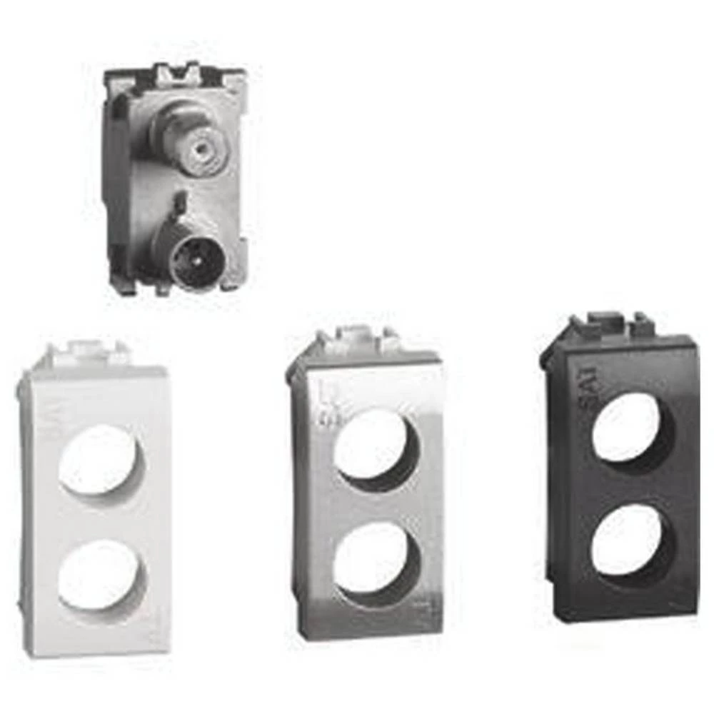 Legrand   TV, sat utičnica Living&Light antracitna boja, bijela LN4214D slika