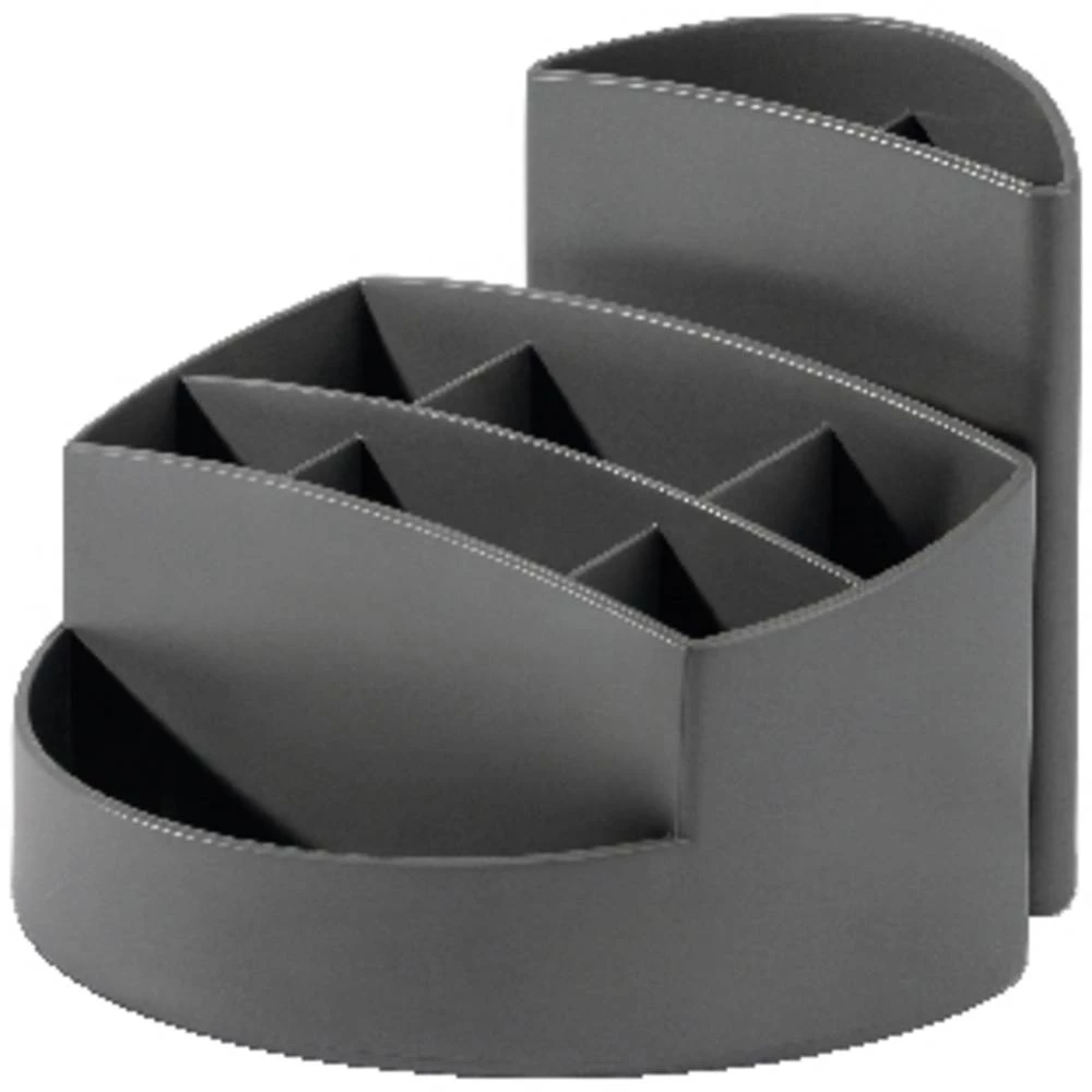 HAN RONDO KARMA 17468-18  držač za olovke eko siva Broj pretinaca: 9 slika