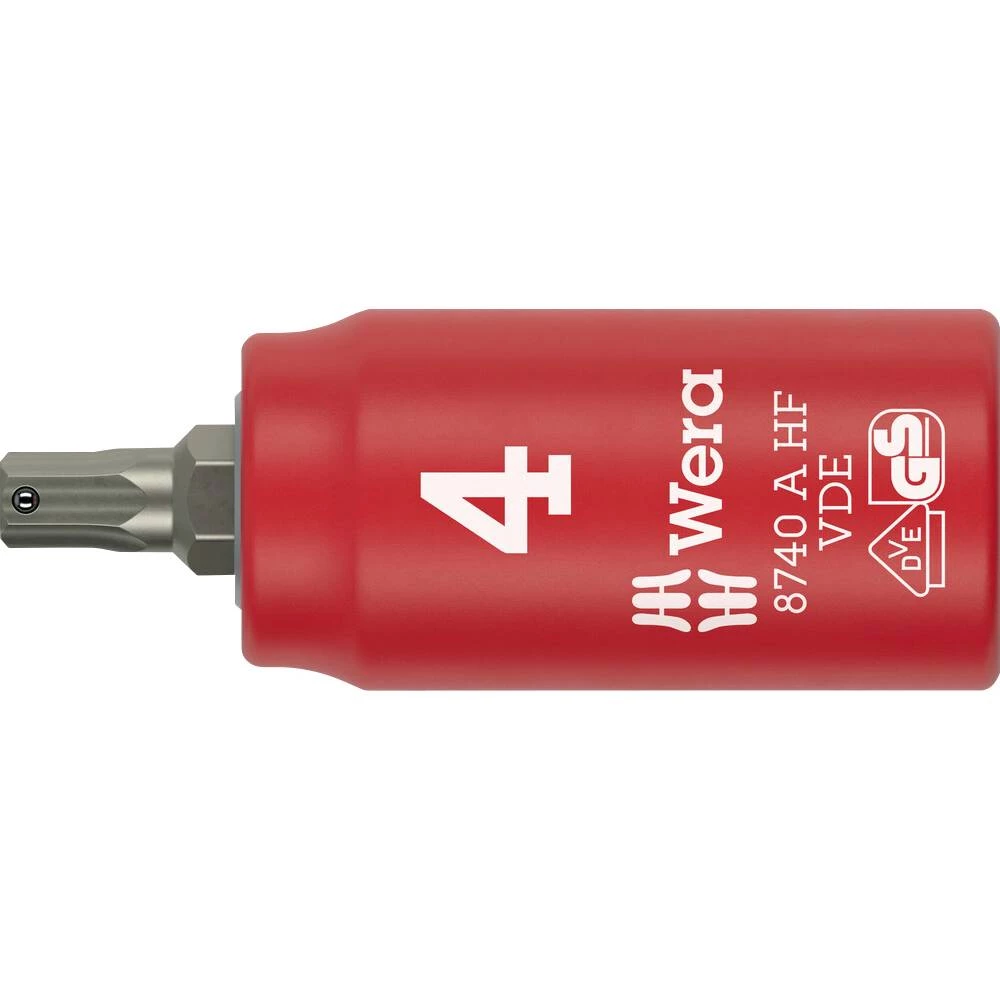 Wera 8740 A VDE HF 05005901001 unutarnji šesterokutni nastavak za nasadni ključ 4 mm slika