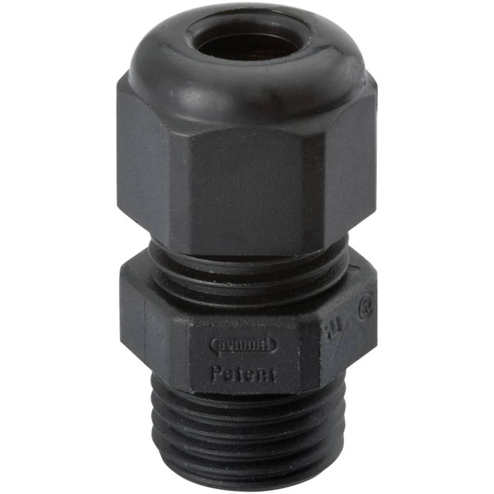 Kabelska uvodnica 1" Poliamid Intenzivna crna (RAL 9005) Hummel 1.209.1001.71 10 ST slika