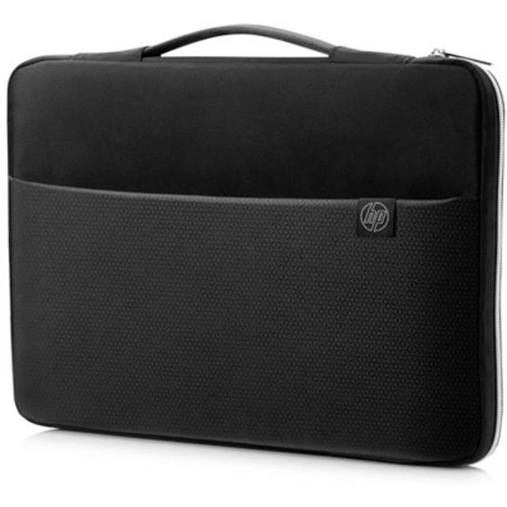 HP Etui za prijenosno računalo HP Carry Sleeve - Notebook-Hülle - 39.62 ATT.FX.FITS4_MAXIMUM_INCH: 39,6 cm (15,6") Srebrna, Crna slika