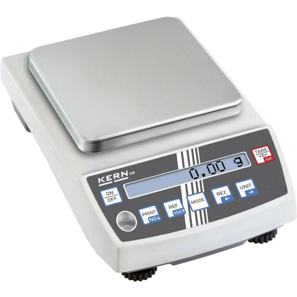 precizna vaga Kern KB 2000-2N+C Opseg mjerenja (kg) 2 kg Mogućnost očitanja 0.01 g strujni pogon, pogon na punjivu bateriju sreb slika
