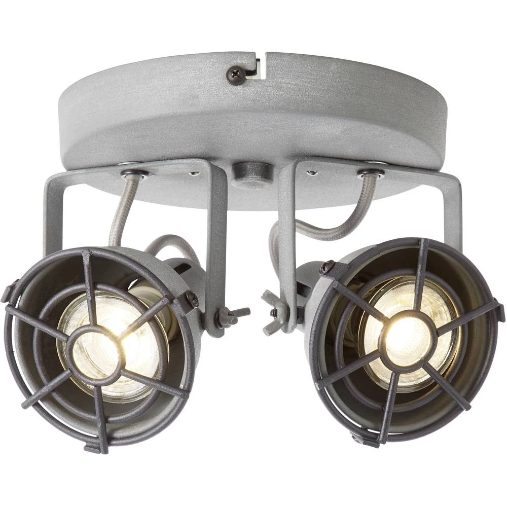 Stropni reflektor LED GU10 10 W Brilliant Jesper G54324/70 Betonsko-siva boja slika