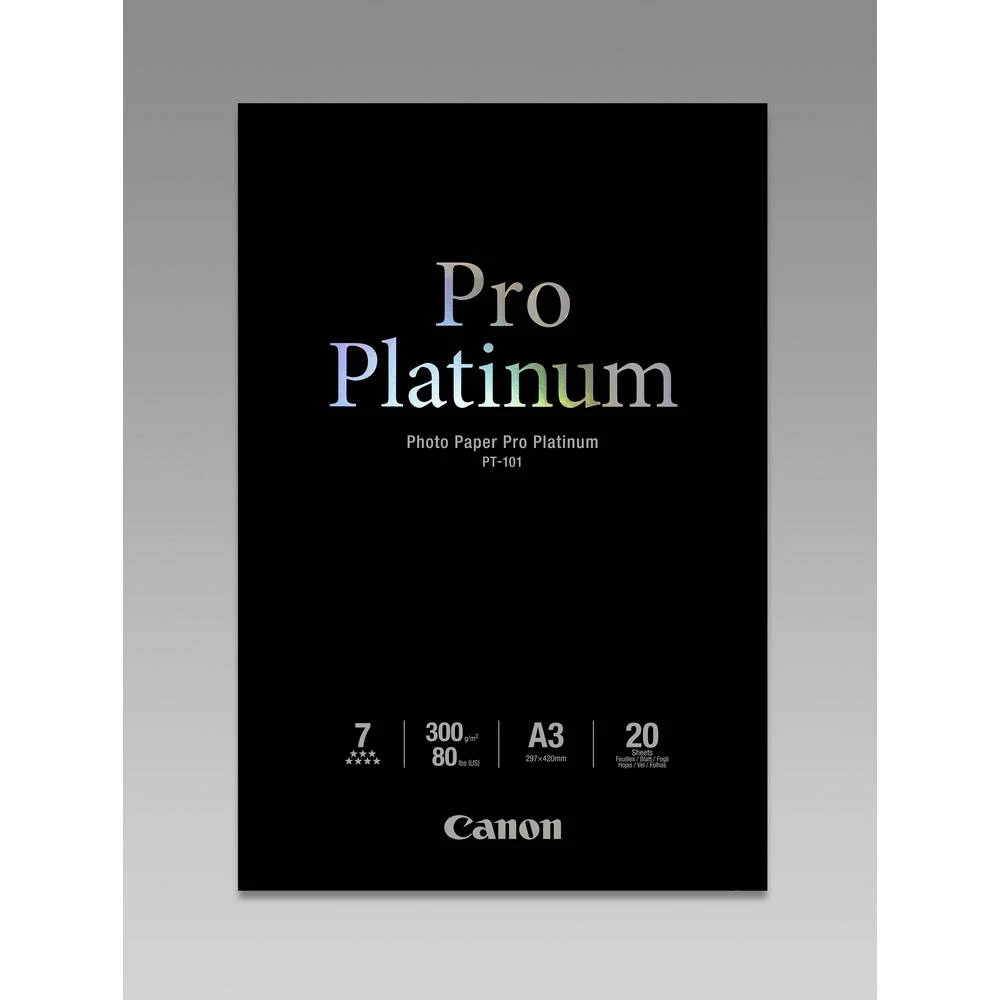 Canon Photo Paper Pro Platinum PT-101 2768B017 foto papir din a3 300 g/m² 20 list visoki sjaj slika