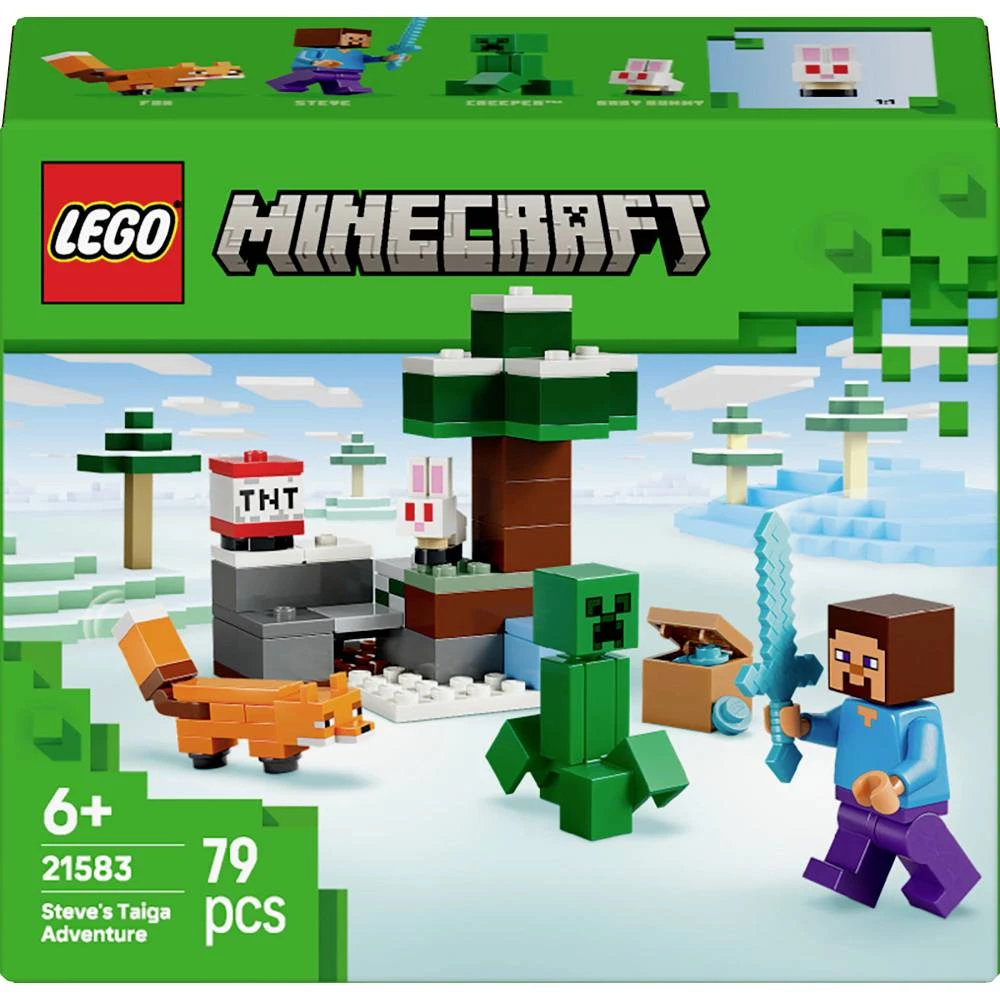 21583 LEGO® MINECRAFT Steveove avanture u tajgi (21583) slika